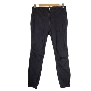 James Perse Pants Womens 28 Black‎ Soft Drape Jogger Pockets